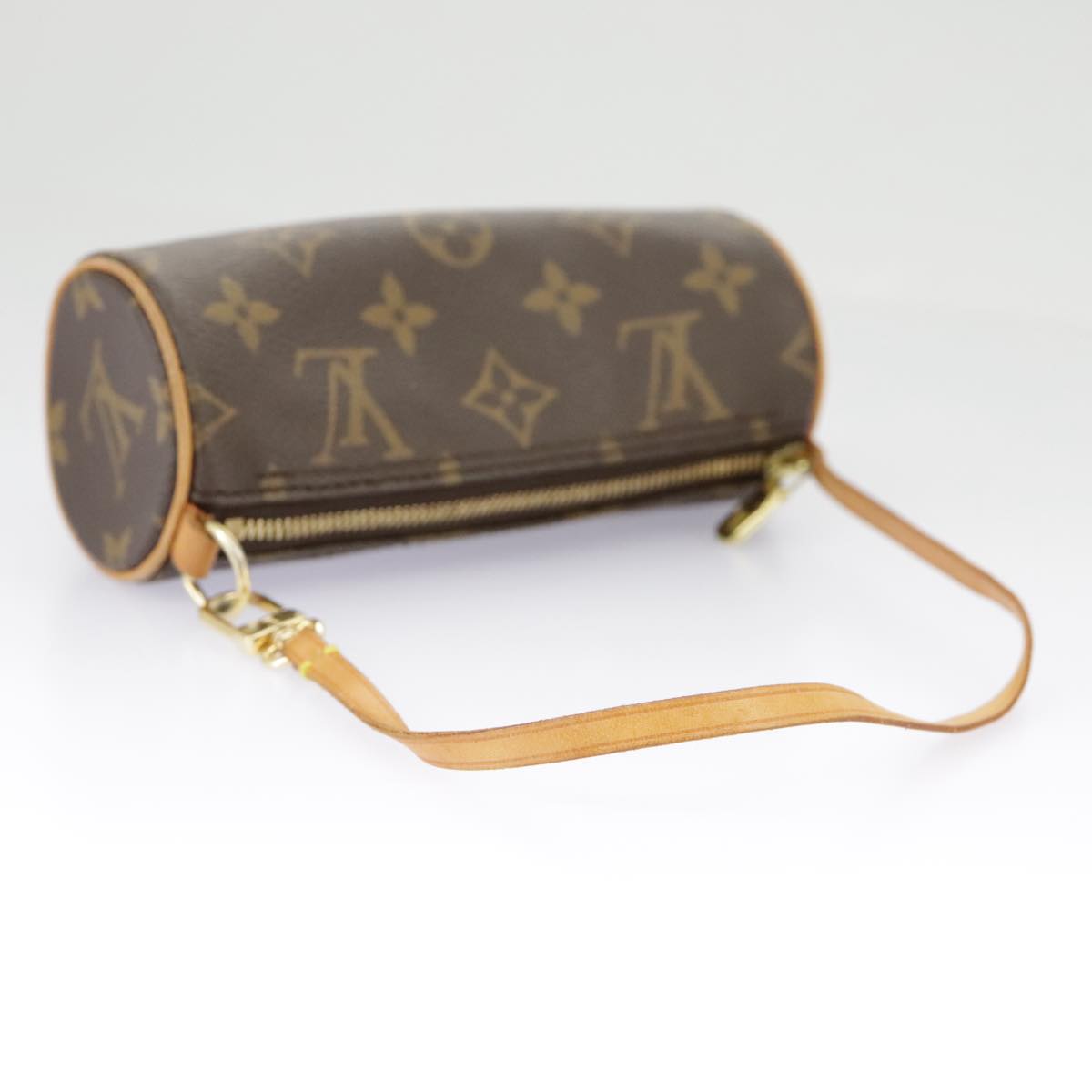 LOUIS VUITTON Monogram Papillon Pouch Pouch LV Auth 96910