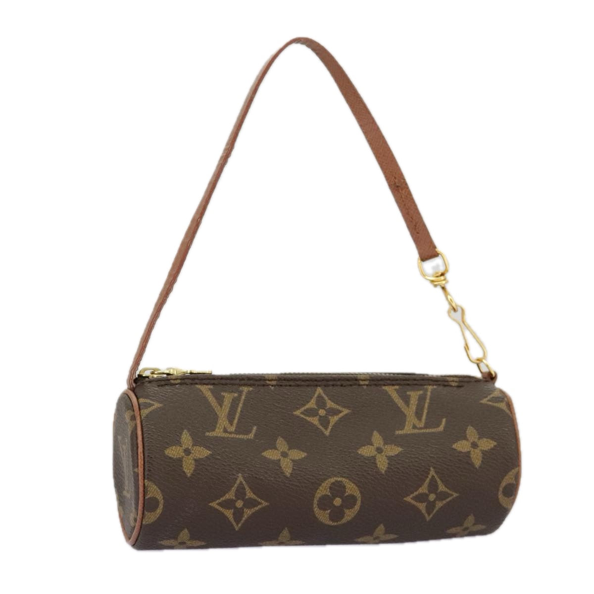 LOUIS VUITTON Monogram Papillon Pouch Pouch LV Auth 96911