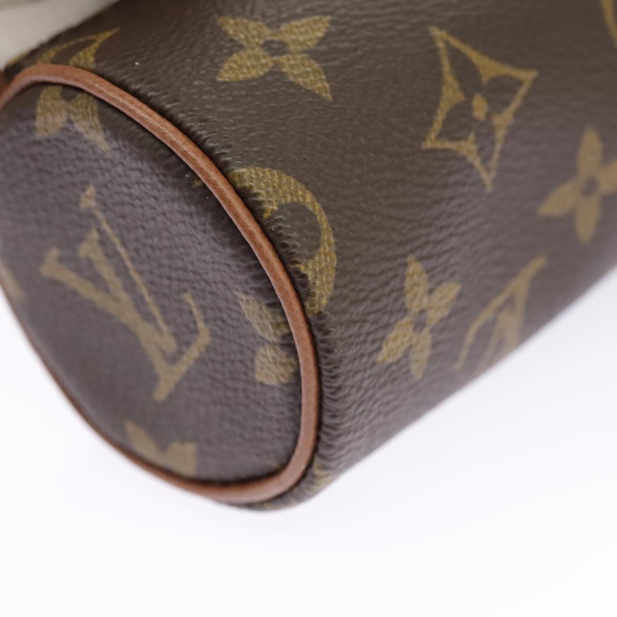 LOUIS VUITTON Monogram Papillon Pouch Pouch LV Auth 96911