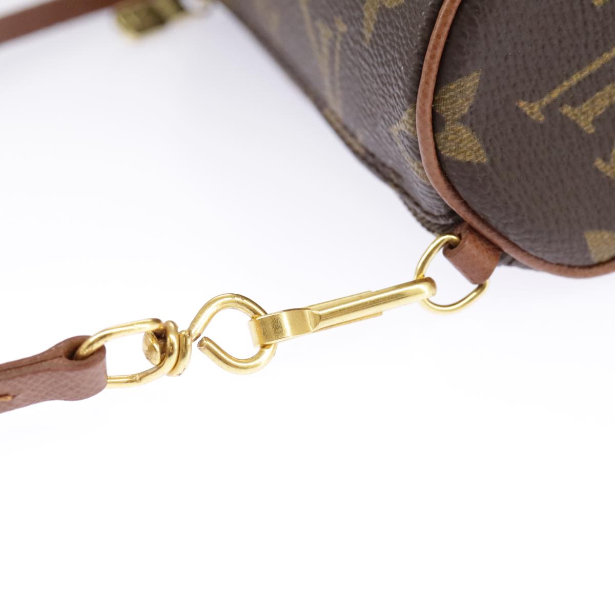 LOUIS VUITTON Monogram Papillon Pouch Pouch LV Auth 96911