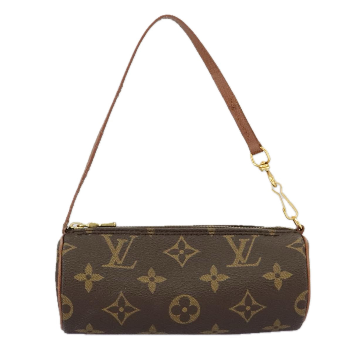 LOUIS VUITTON Monogram Papillon Pouch Pouch LV Auth 96911