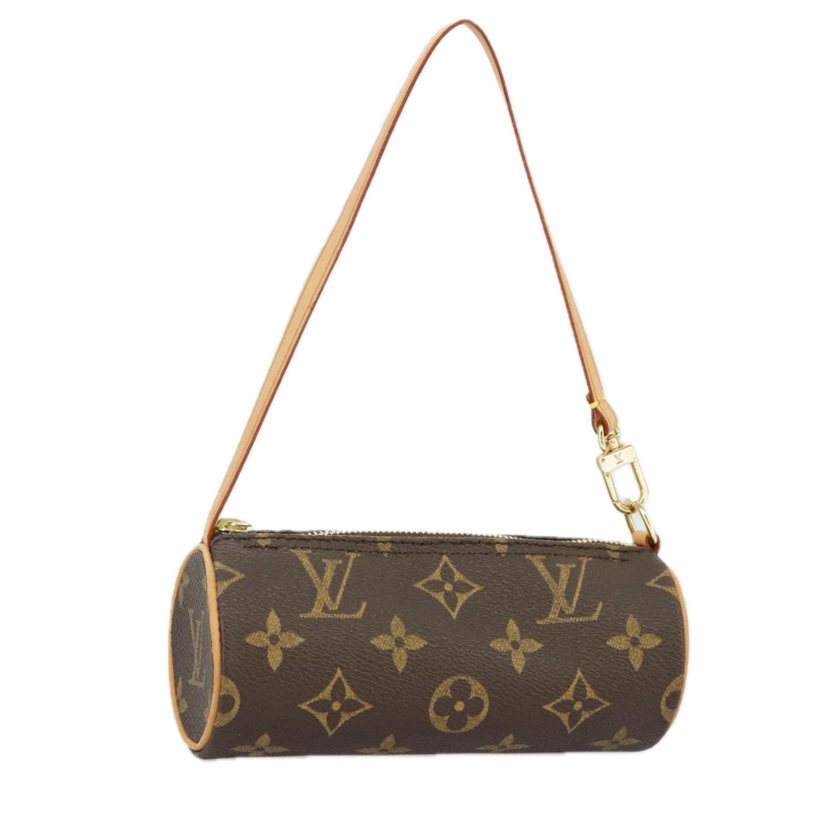 LOUIS VUITTON Monogram Papillon Pouch LV Auth 96912