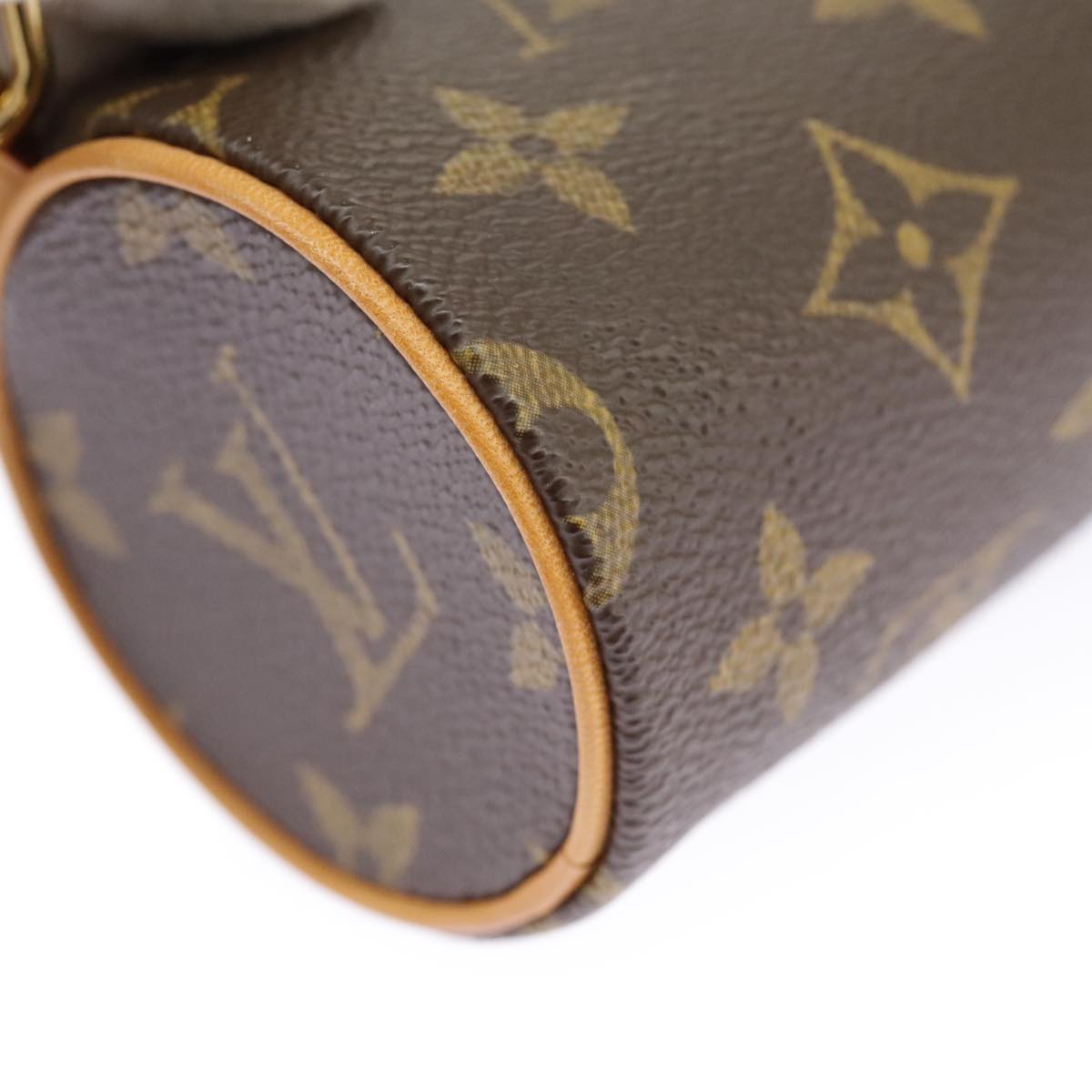 LOUIS VUITTON Monogram Papillon Pouch LV Auth 96912