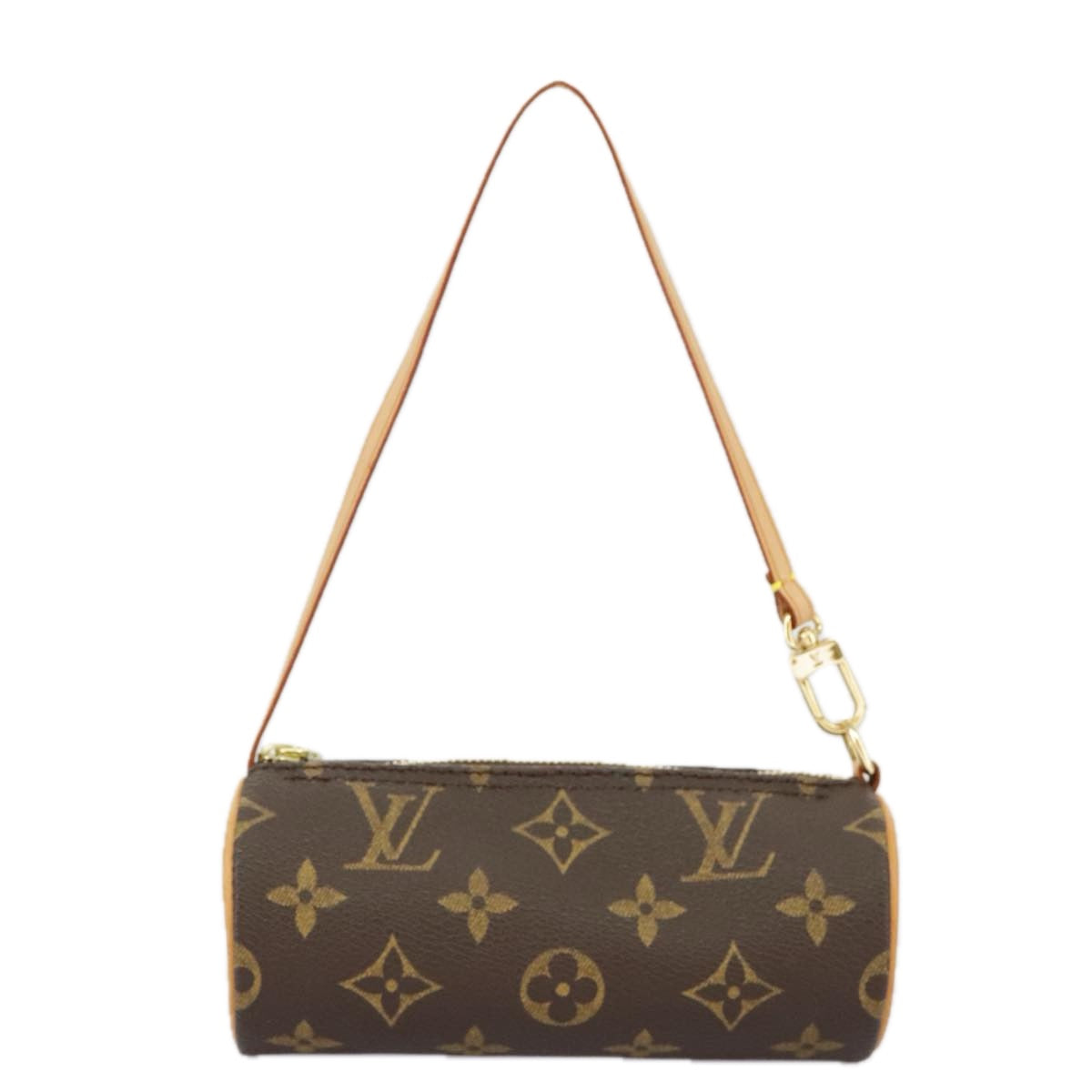 LOUIS VUITTON Monogram Papillon Pouch LV Auth 96912