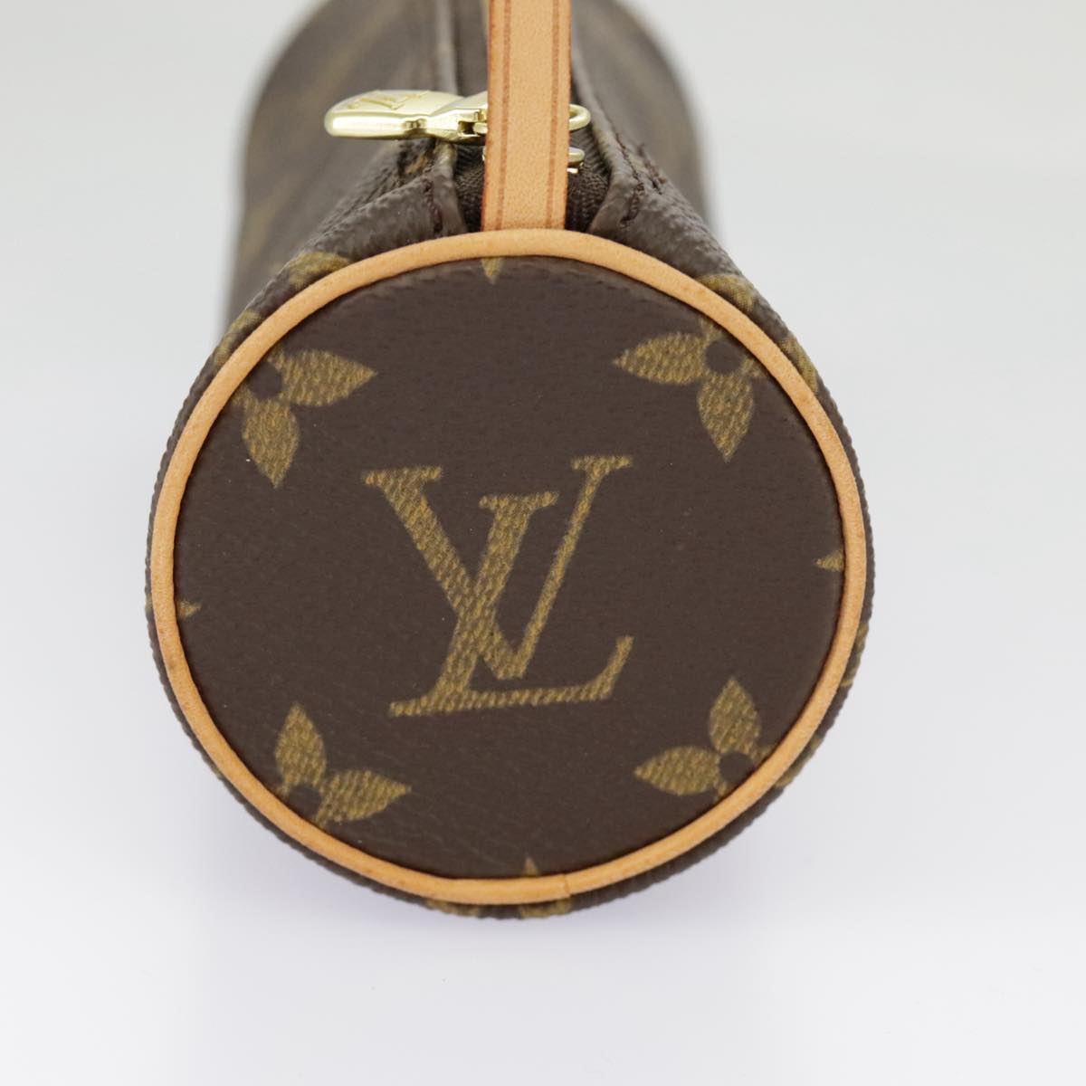 LOUIS VUITTON Monogram Papillon Pouch LV Auth 96912