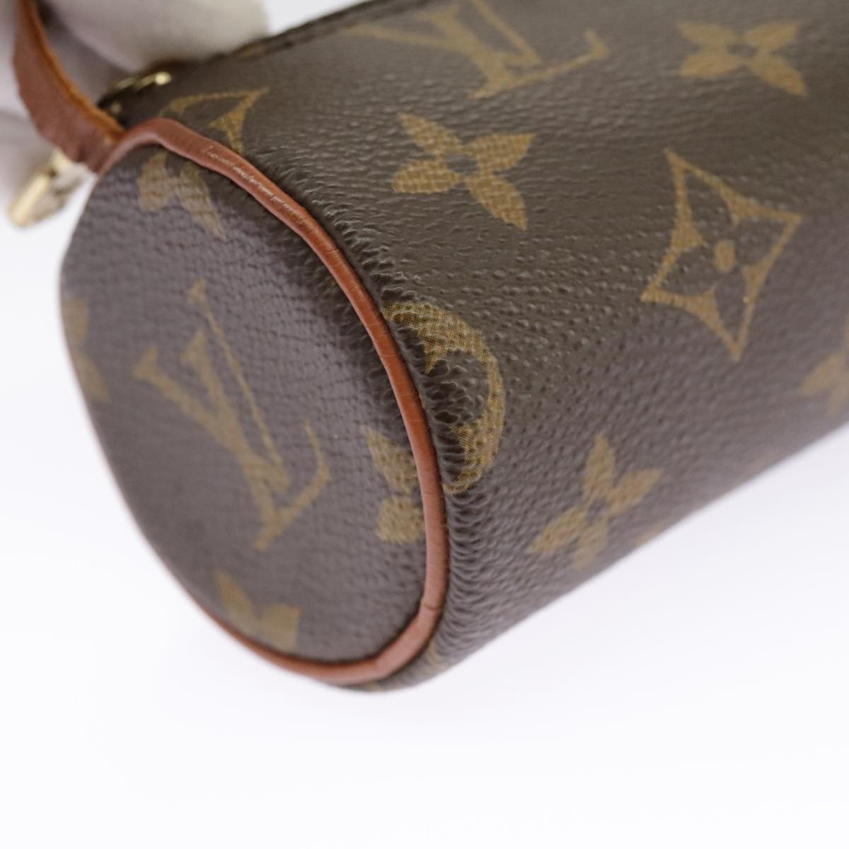 LOUIS VUITTON Monogram Papillon Pouch LV Auth 96927