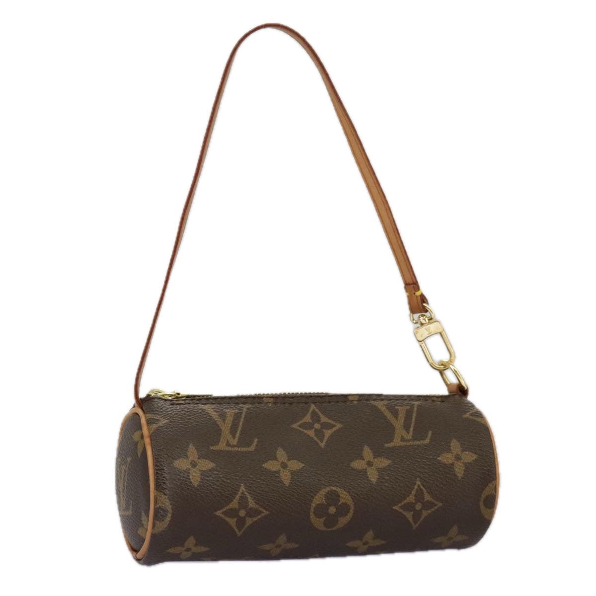 LOUIS VUITTON Monogram Papillon Pouch Pouch LV Auth 96928