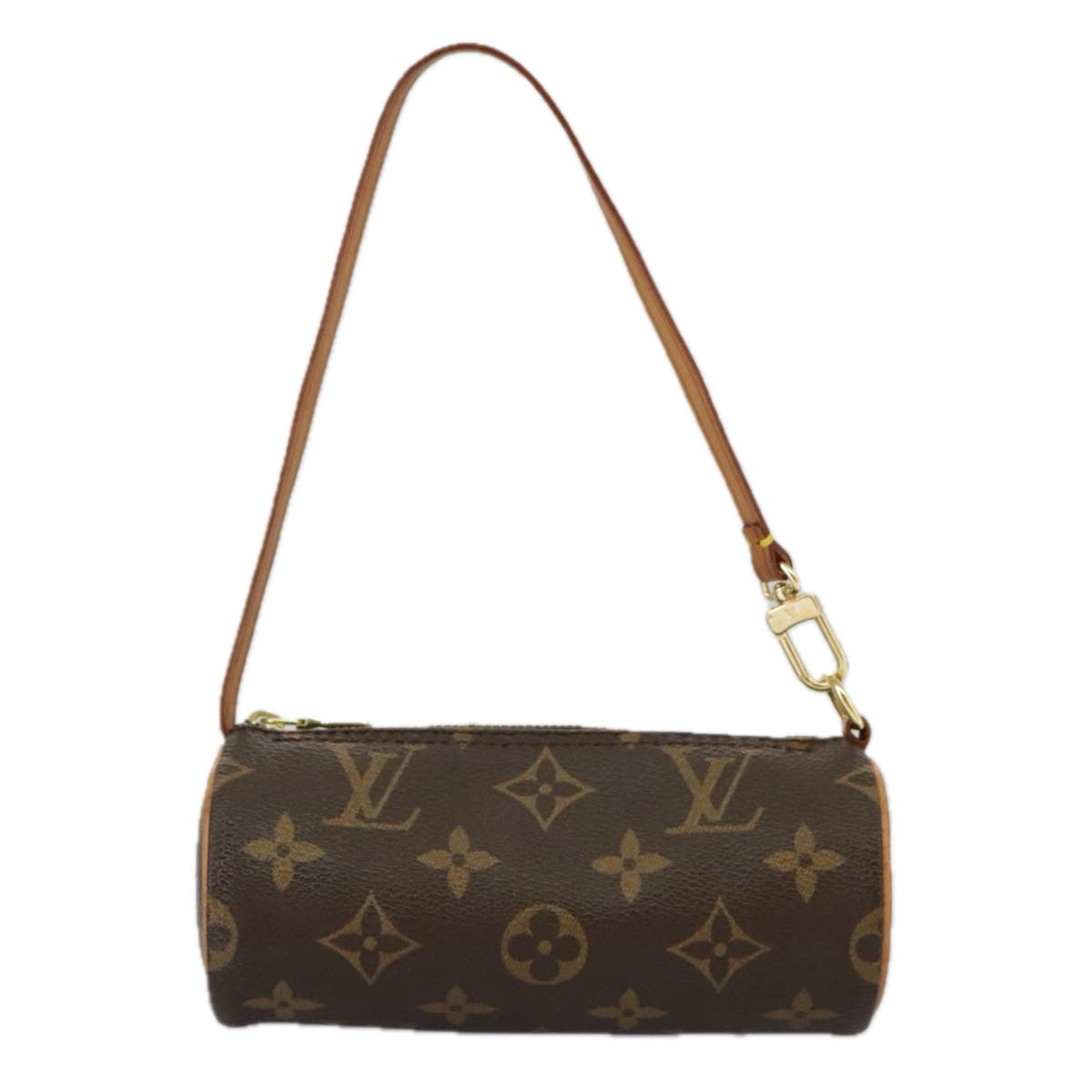 LOUIS VUITTON Monogram Papillon Pouch Pouch LV Auth 96928