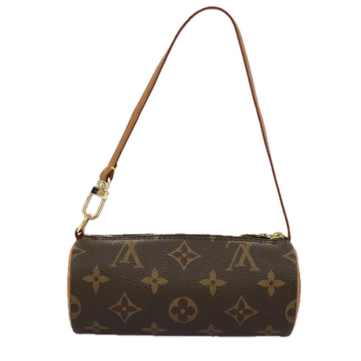 LOUIS VUITTON Monogram Papillon Pouch Pouch LV Auth 96928