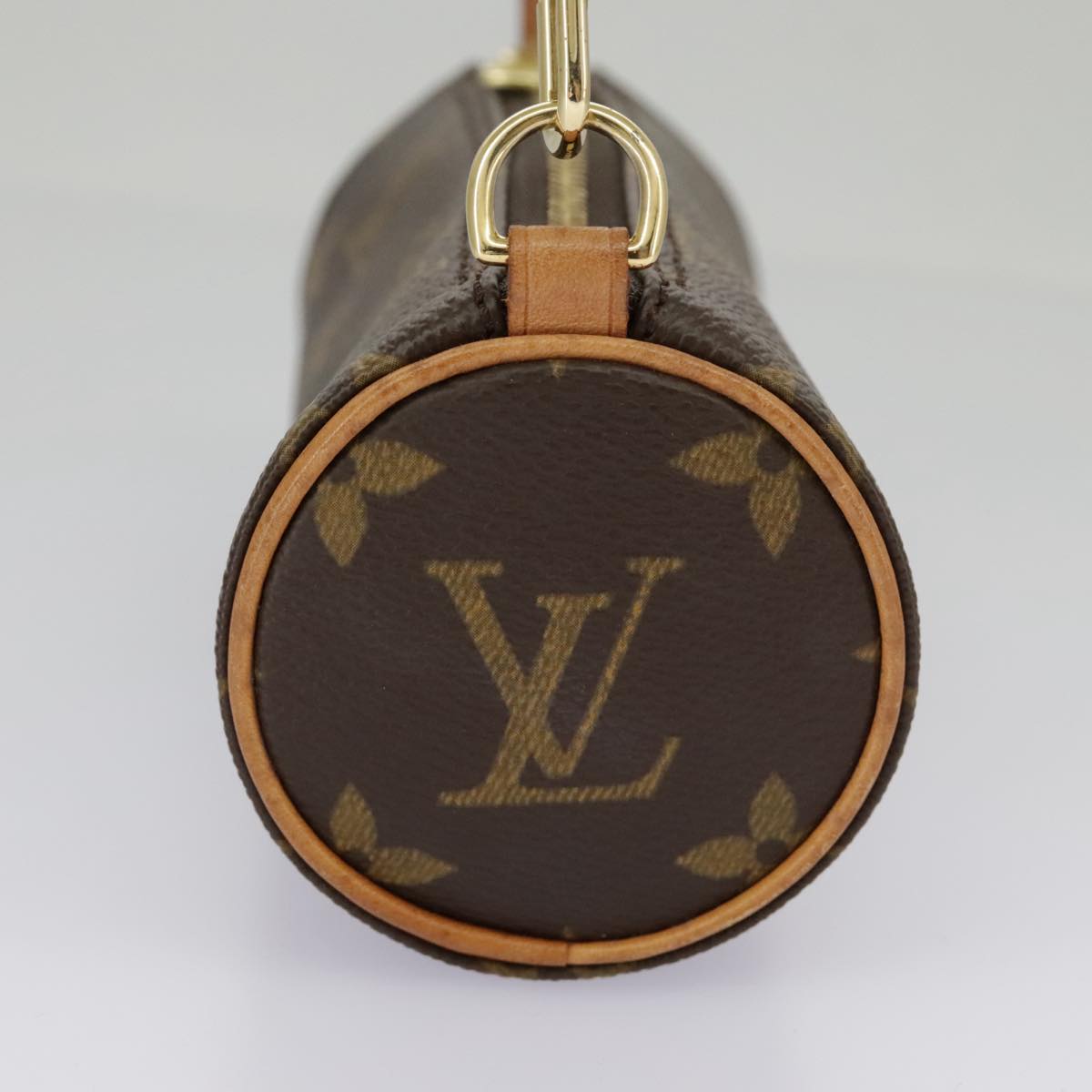 LOUIS VUITTON Monogram Papillon Pouch Pouch LV Auth 96928