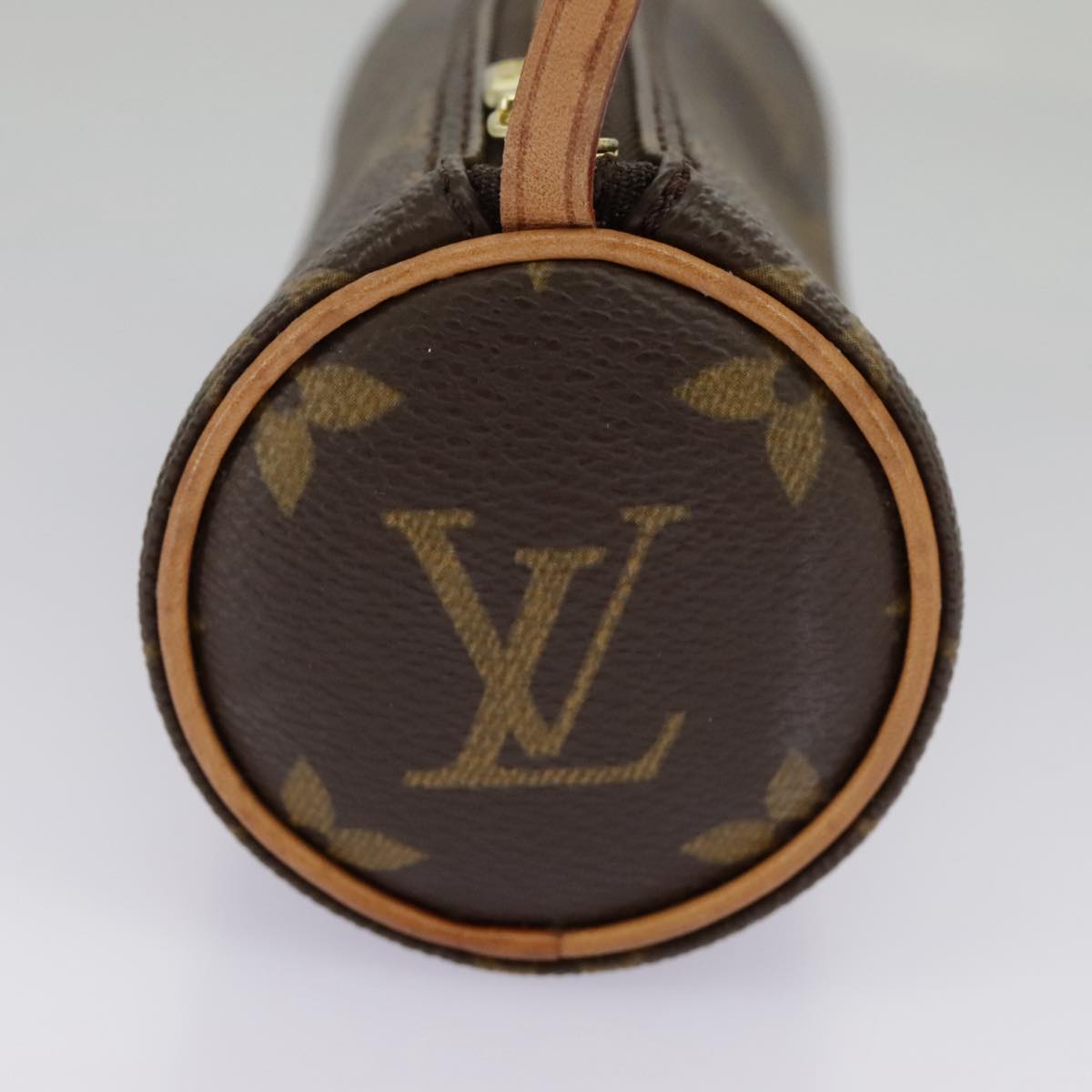 LOUIS VUITTON Monogram Papillon Pouch Pouch LV Auth 96928