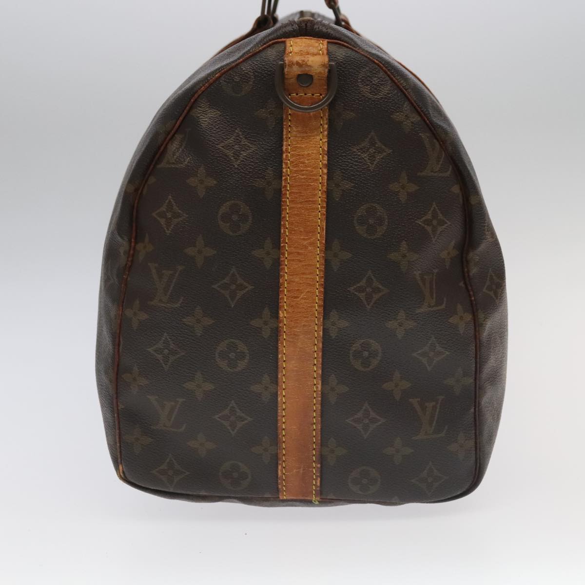 LOUIS VUITTON Monogram Keepall Bandouliere 50 Boston Bag M41416 LV Auth 96963