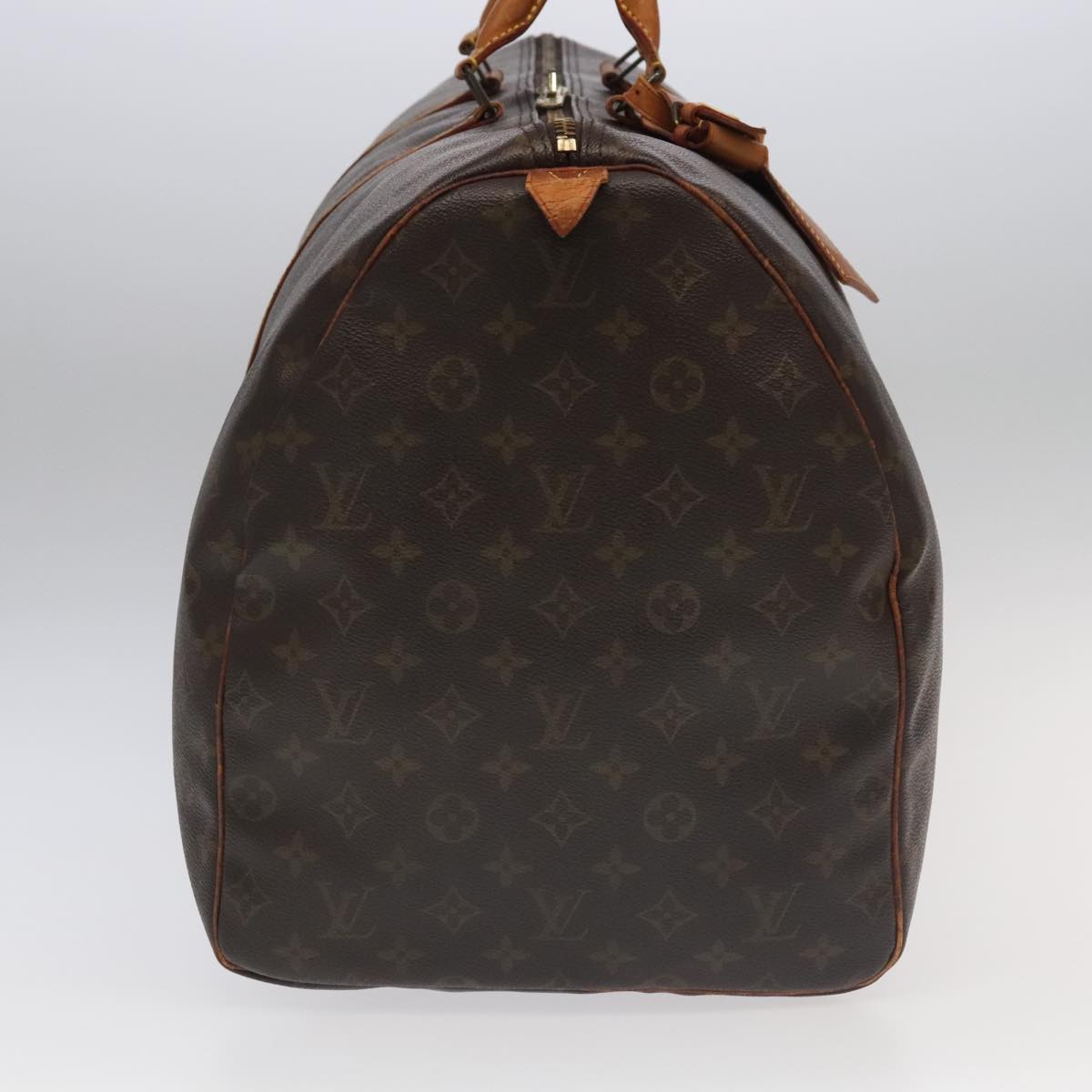 LOUIS VUITTON Monogram Keepall 60 Boston Bag M41422 LV Auth 96964