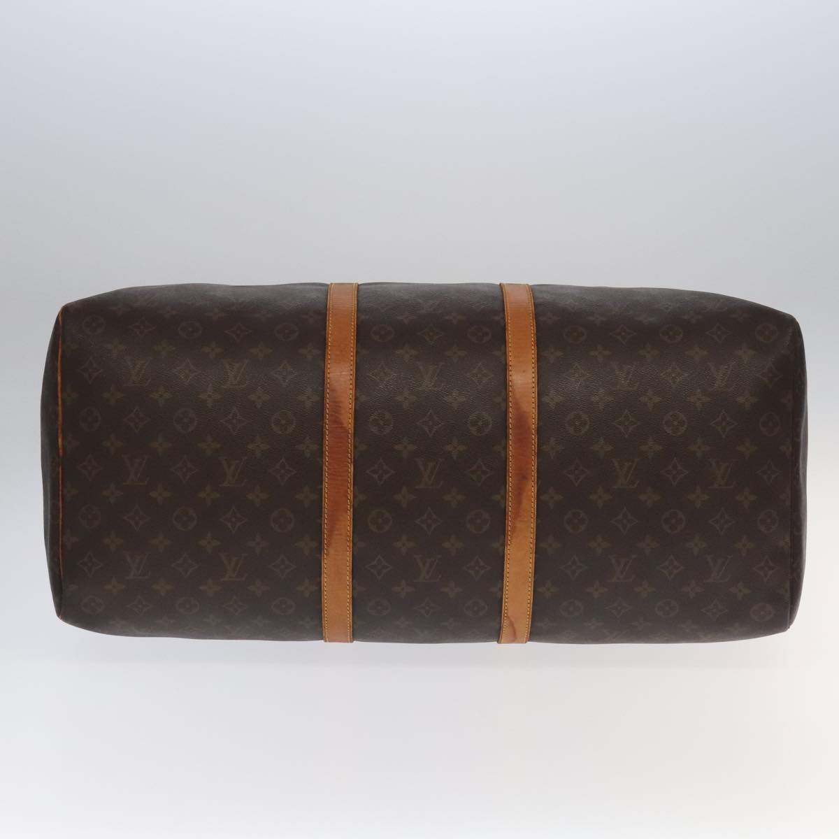 LOUIS VUITTON Monogram Keepall 60 Boston Bag M41422 LV Auth 96964