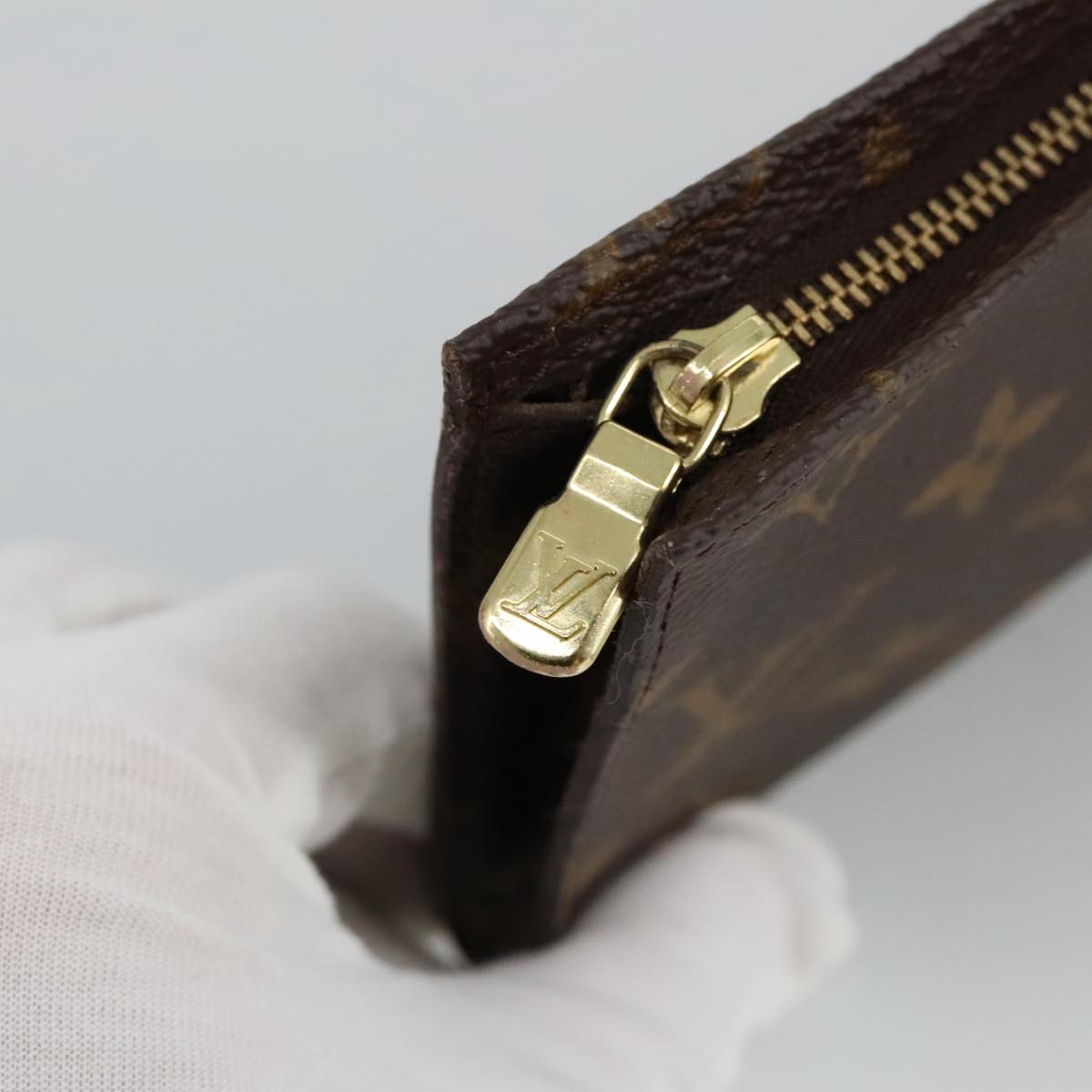 LOUIS VUITTON Monogram Bucket GM Pouch Accessory Pouch LV Auth 96986