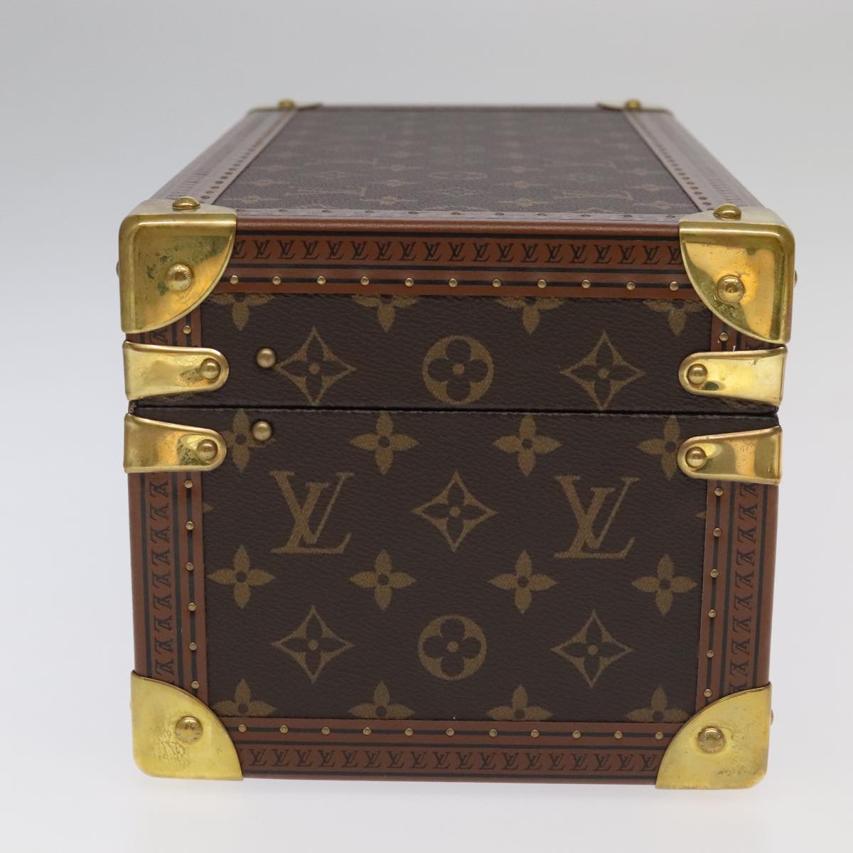 LOUIS VUITTON Monogram Accessories Jewelry Box M20209 LV Auth 97056SAV