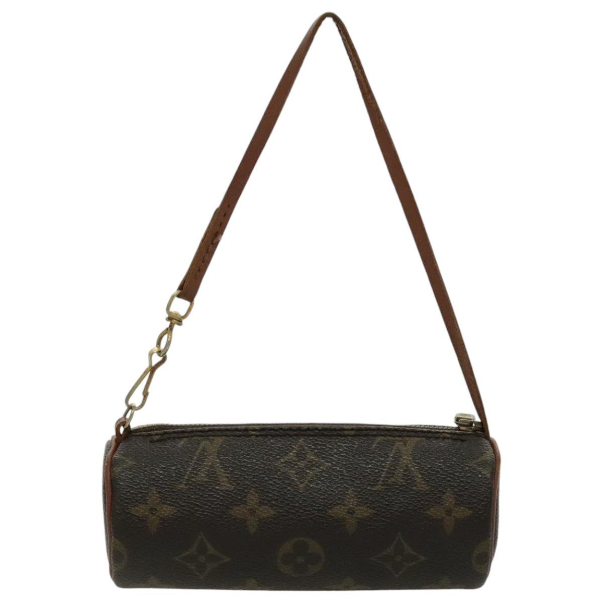 LOUIS VUITTON Monogram Papillon Pouch LV Auth 97093