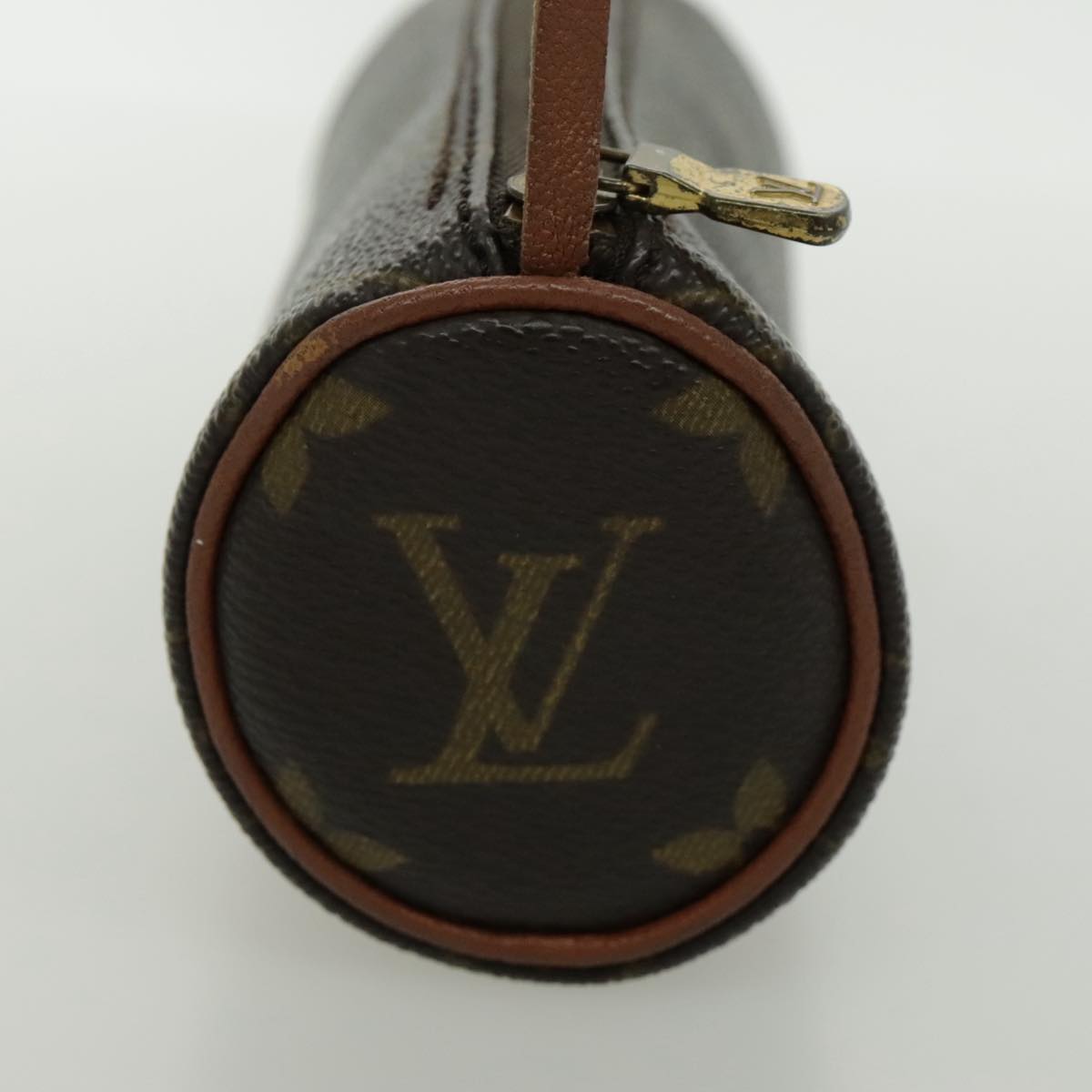 LOUIS VUITTON Monogram Papillon Pouch LV Auth 97093