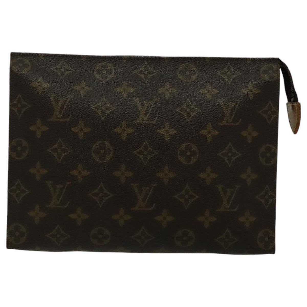 LOUIS VUITTON Monogram Poche Toilette 26 Pouch M47542 LV Auth 97124