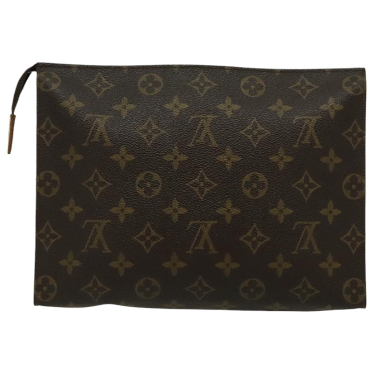 LOUIS VUITTON Monogram Poche Toilette 26 Pouch M47542 LV Auth 97124