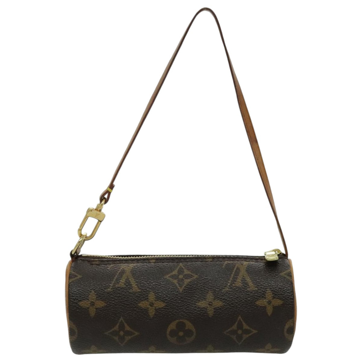 LOUIS VUITTON Monogram Papillon Pouch LV Auth 97142