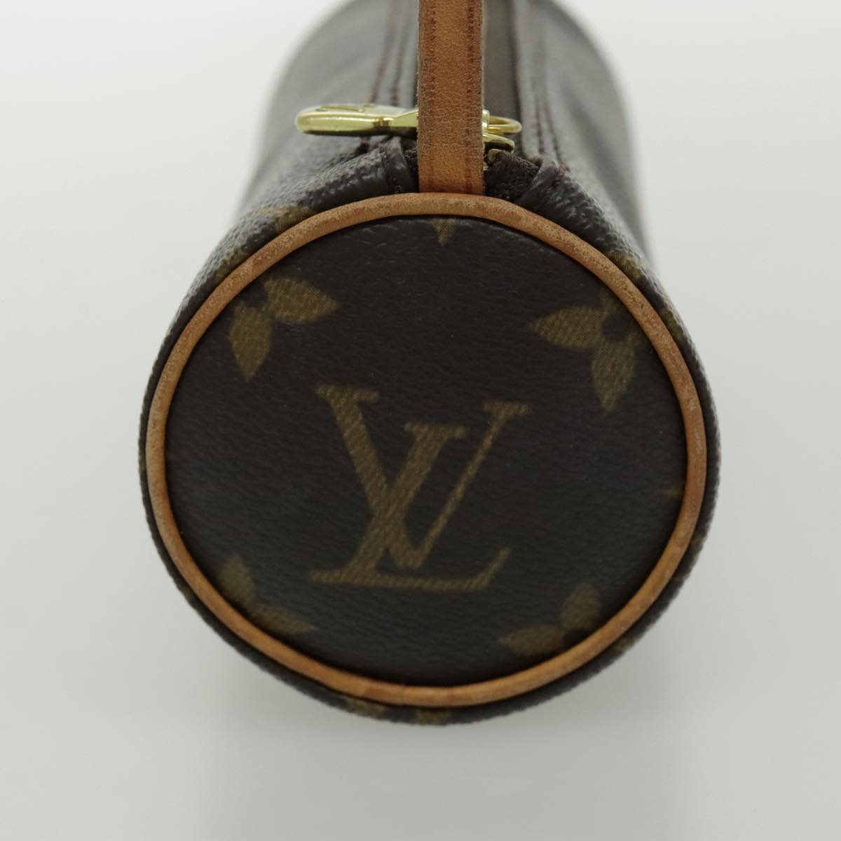 LOUIS VUITTON Monogram Papillon Pouch LV Auth 97142