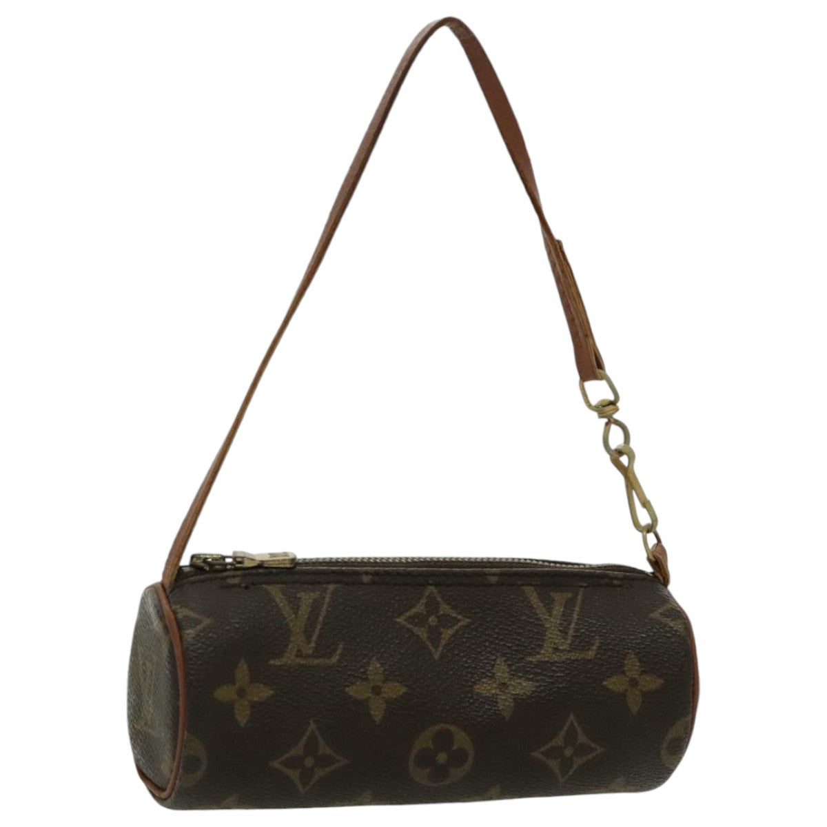 LOUIS VUITTON Monogram Papillon Pouch LV Auth 97149