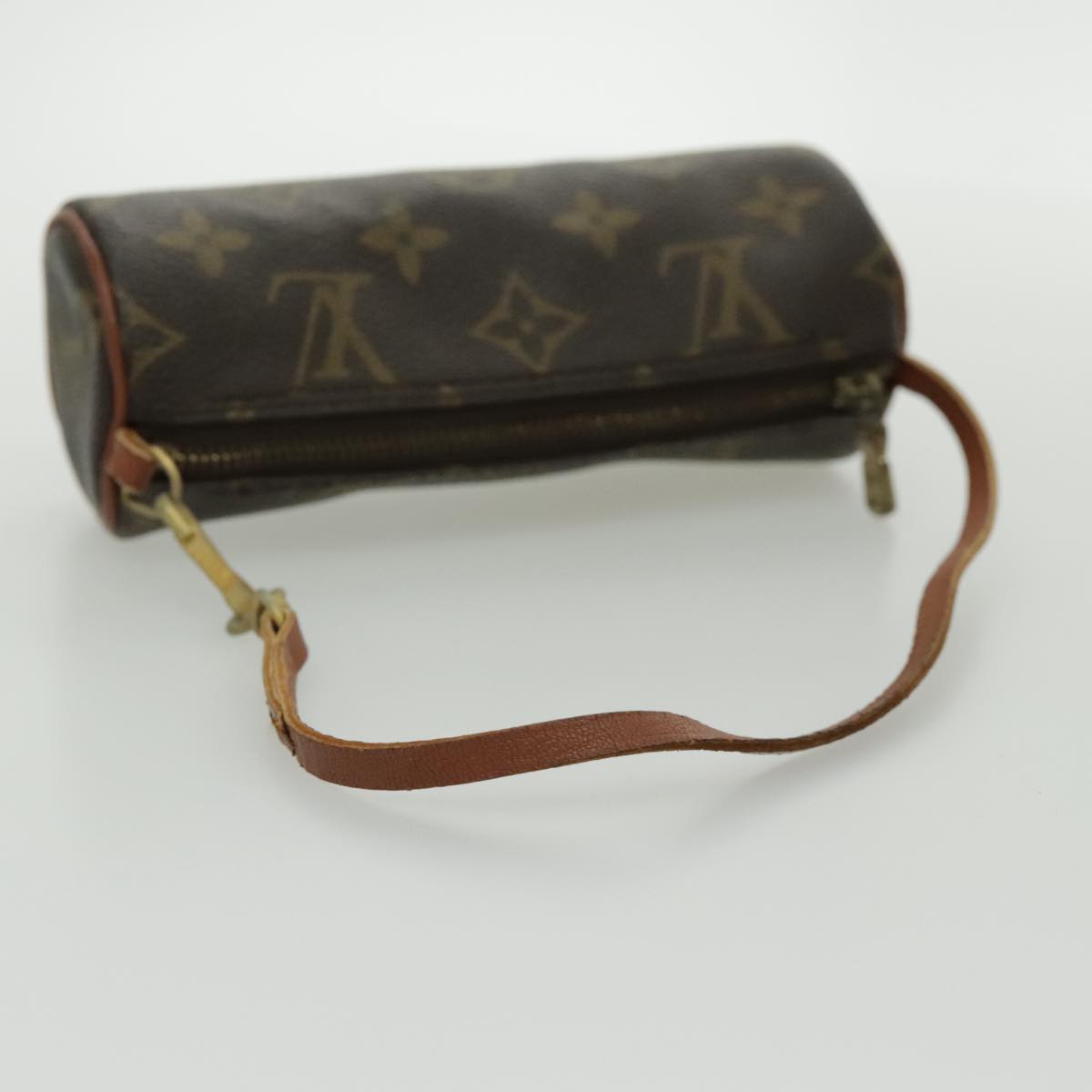 LOUIS VUITTON Monogram Papillon Pouch LV Auth 97149