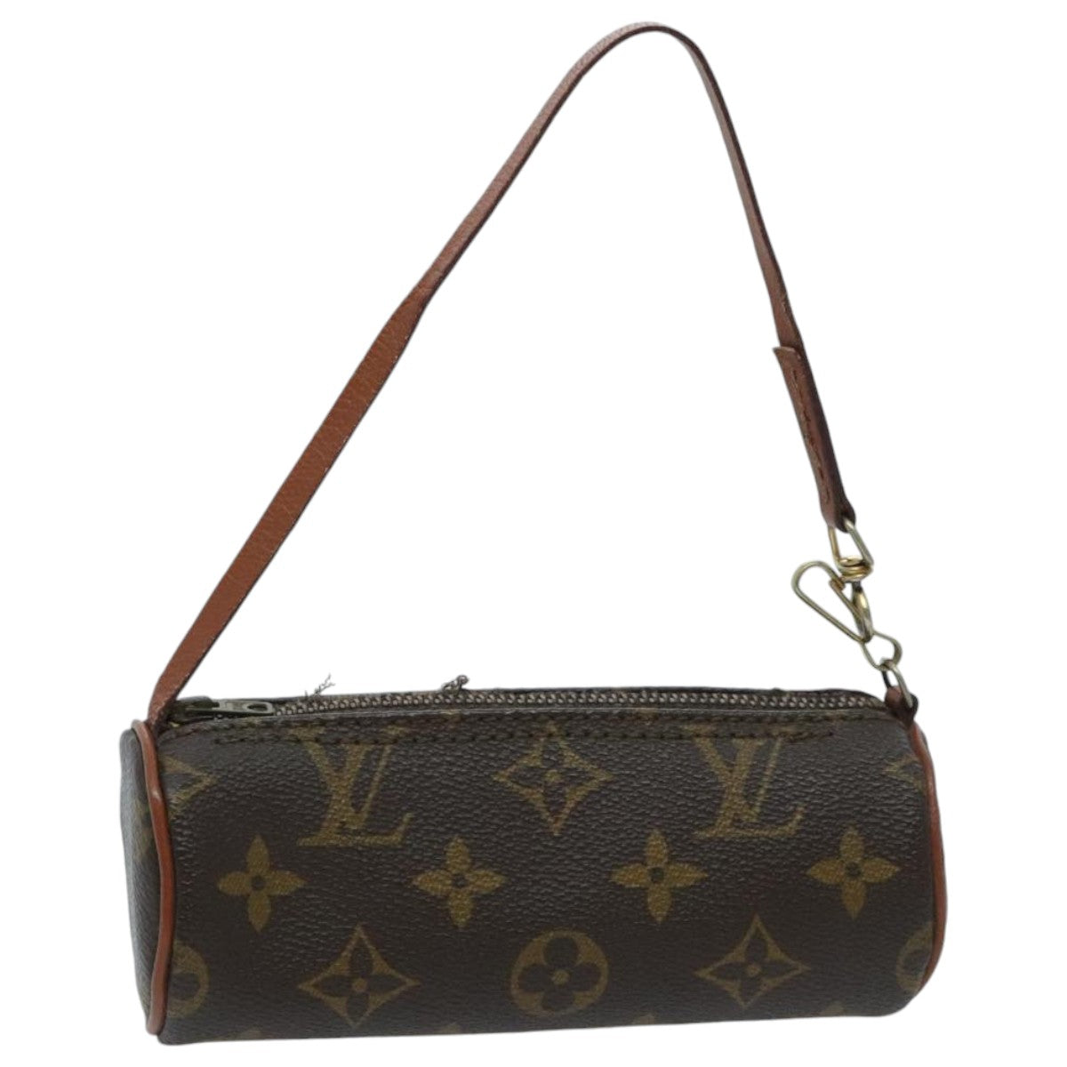 LOUIS VUITTON Monogram Papillon Pouch Pouch LV Auth 97152