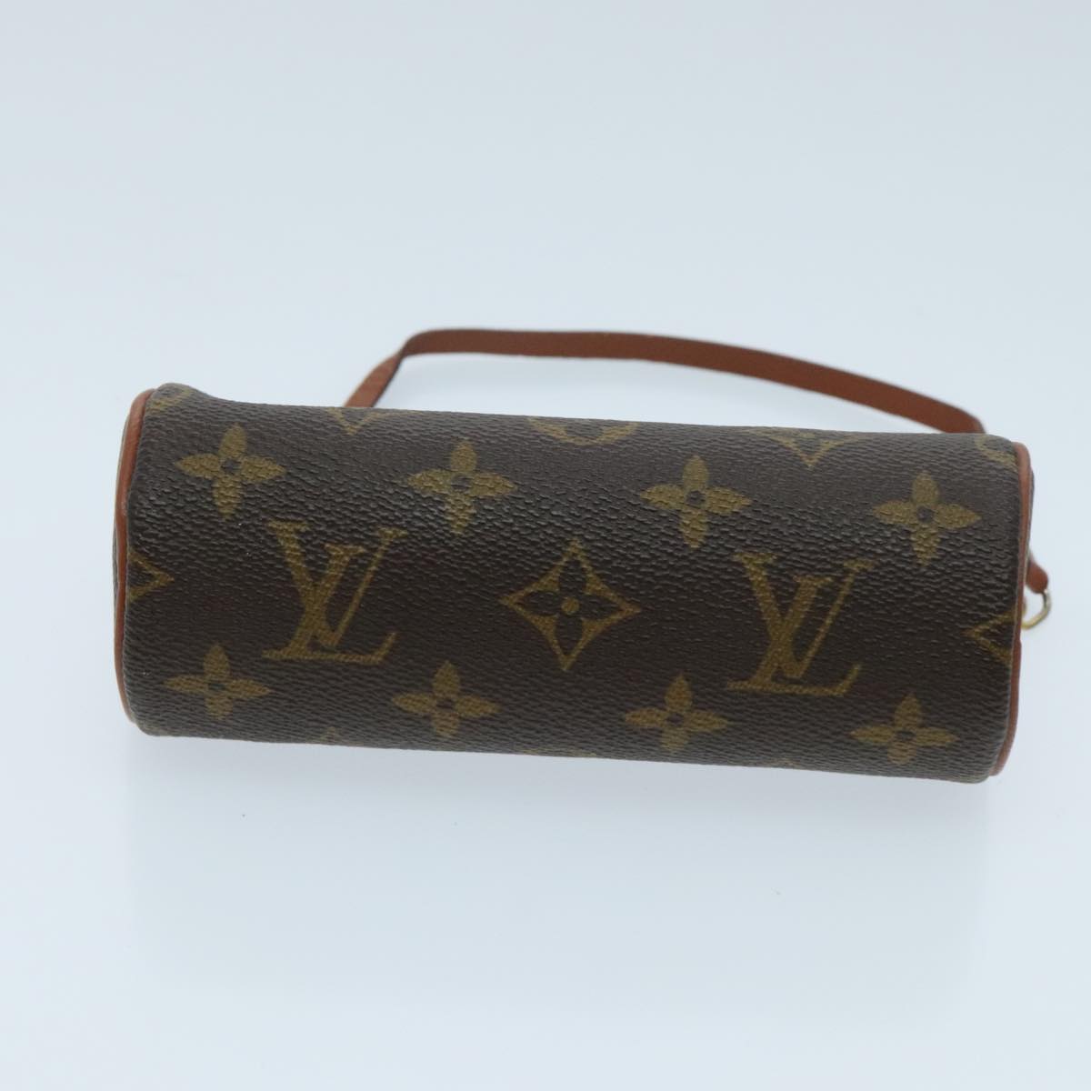 LOUIS VUITTON Monogram Papillon Pouch Pouch LV Auth 97152