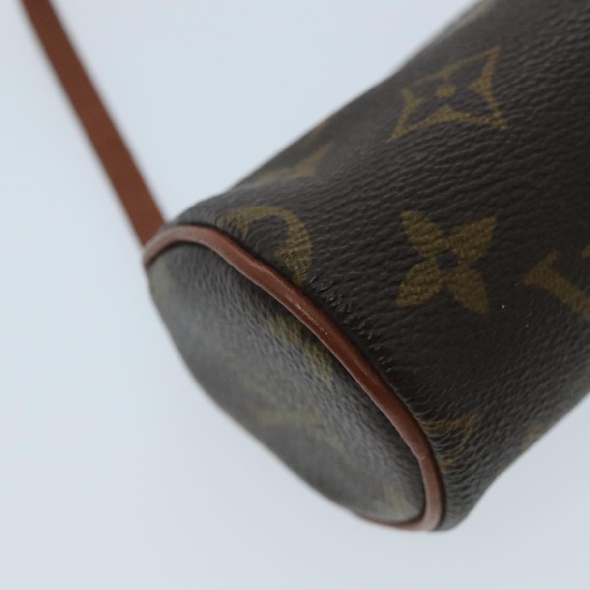 LOUIS VUITTON Monogram Papillon Pouch Pouch LV Auth 97152