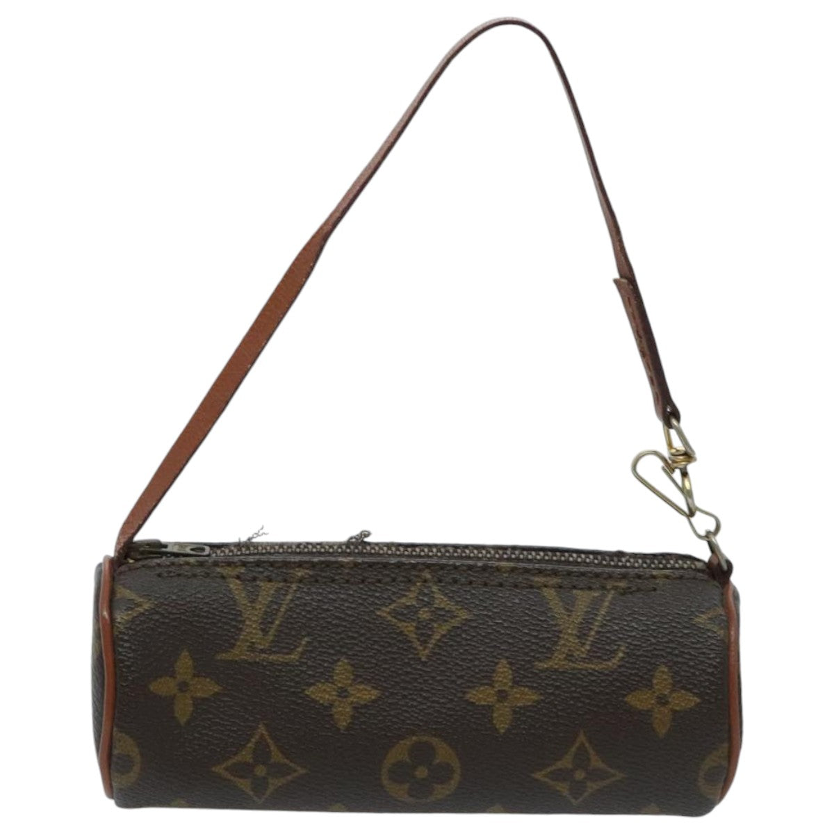 LOUIS VUITTON Monogram Papillon Pouch Pouch LV Auth 97152