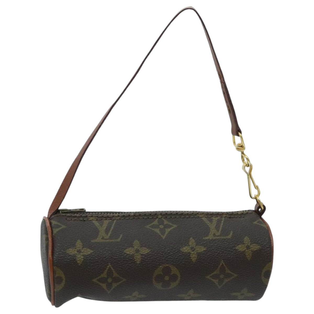 LOUIS VUITTON Monogram Papillon Pouch LV Auth 97174