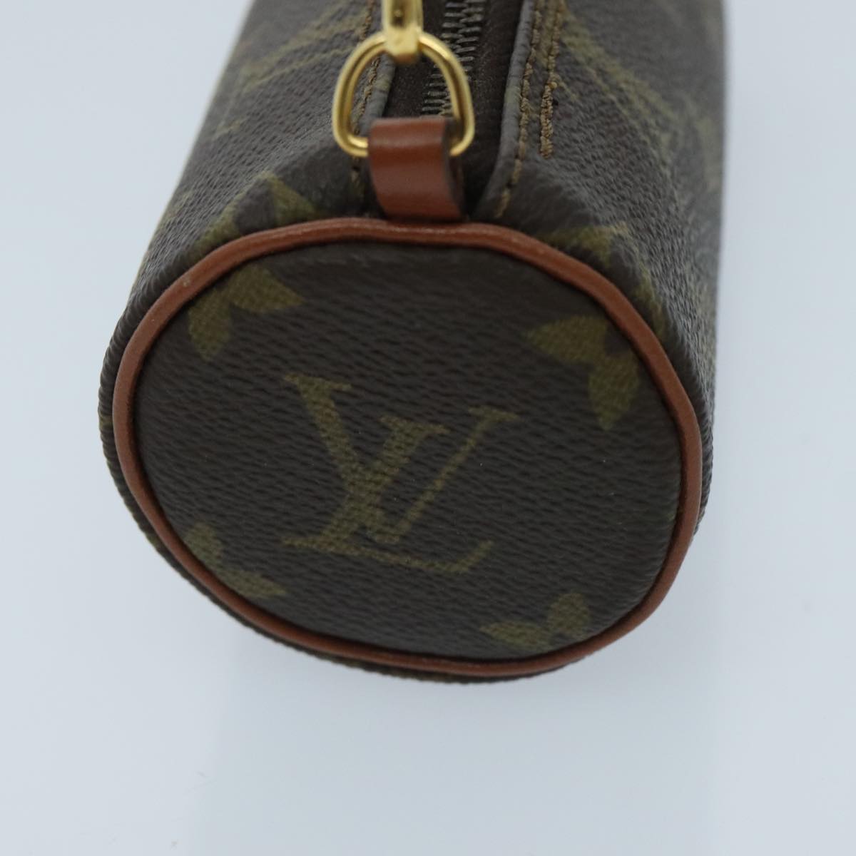 LOUIS VUITTON Monogram Papillon Pouch LV Auth 97174