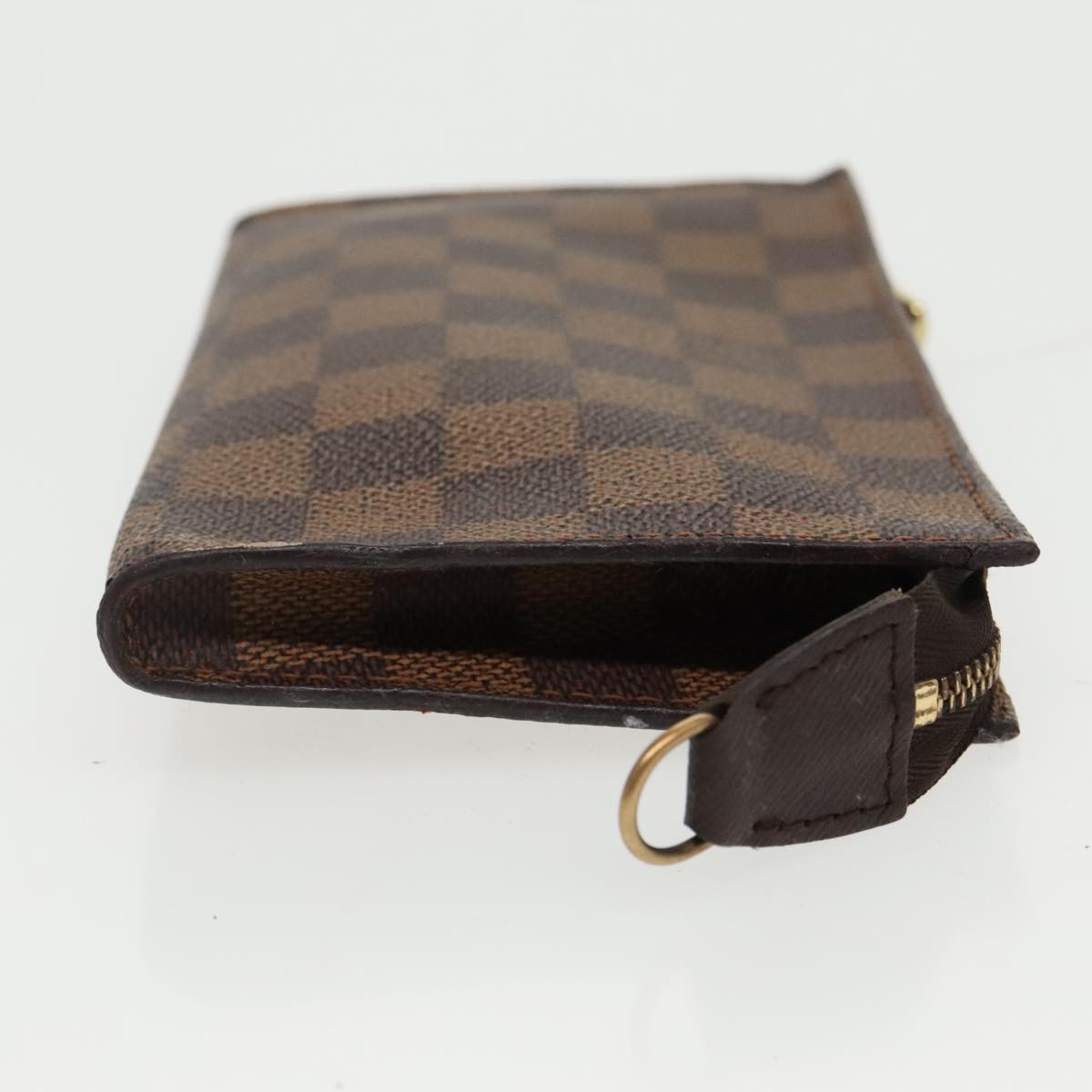 LOUIS VUITTON Damier Ebene Marais Pouch LV Auth 97183