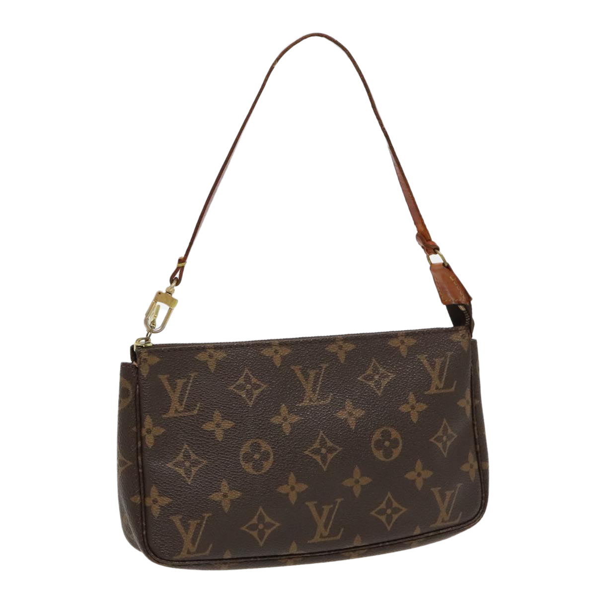 LOUIS VUITTON Monogram Pochette Accessoires Pouch M51980 LV Auth 97188