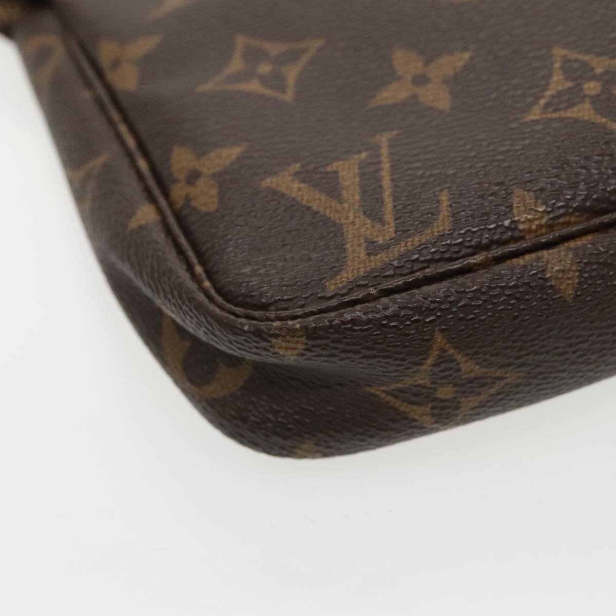 LOUIS VUITTON Monogram Pochette Accessoires Pouch M51980 LV Auth 97188