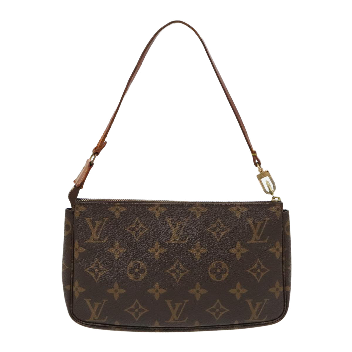 LOUIS VUITTON Monogram Pochette Accessoires Pouch M51980 LV Auth 97188