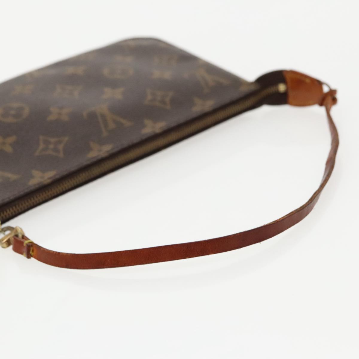 LOUIS VUITTON Monogram Pochette Accessoires Pouch M51980 LV Auth 97188