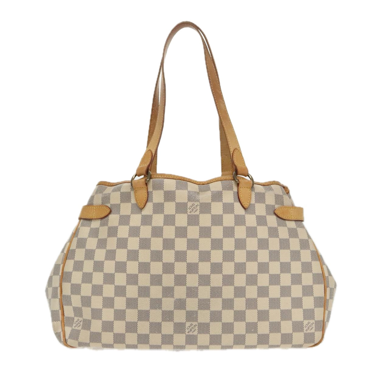 LOUIS VUITTON Damier Azur Batignolles Horizontal Tote Bag N48172 LV Auth 97190