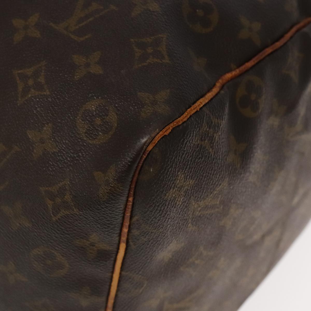 LOUIS VUITTON Monogram Keepall 60 Boston Bag M41422 LV Auth 97203