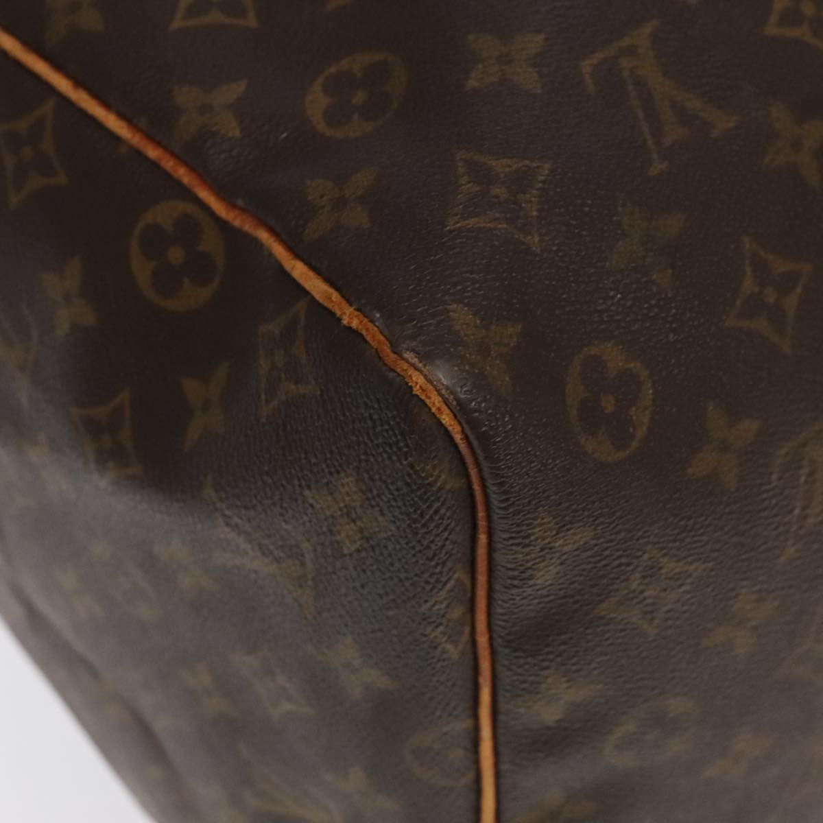 LOUIS VUITTON Monogram Keepall 60 Boston Bag M41422 LV Auth 97203