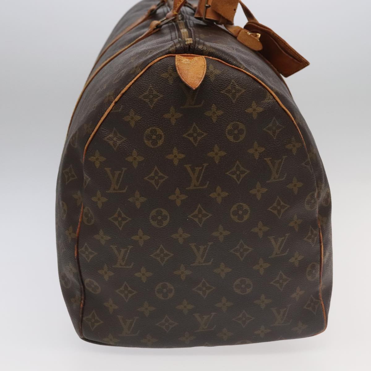 LOUIS VUITTON Monogram Keepall 60 Boston Bag M41422 LV Auth 97203