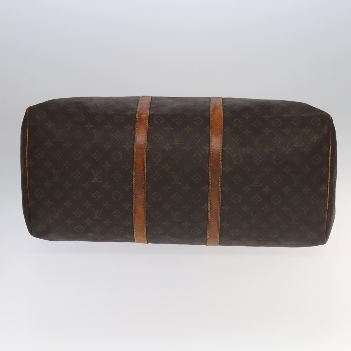 LOUIS VUITTON Monogram Keepall 60 Boston Bag M41422 LV Auth 97203