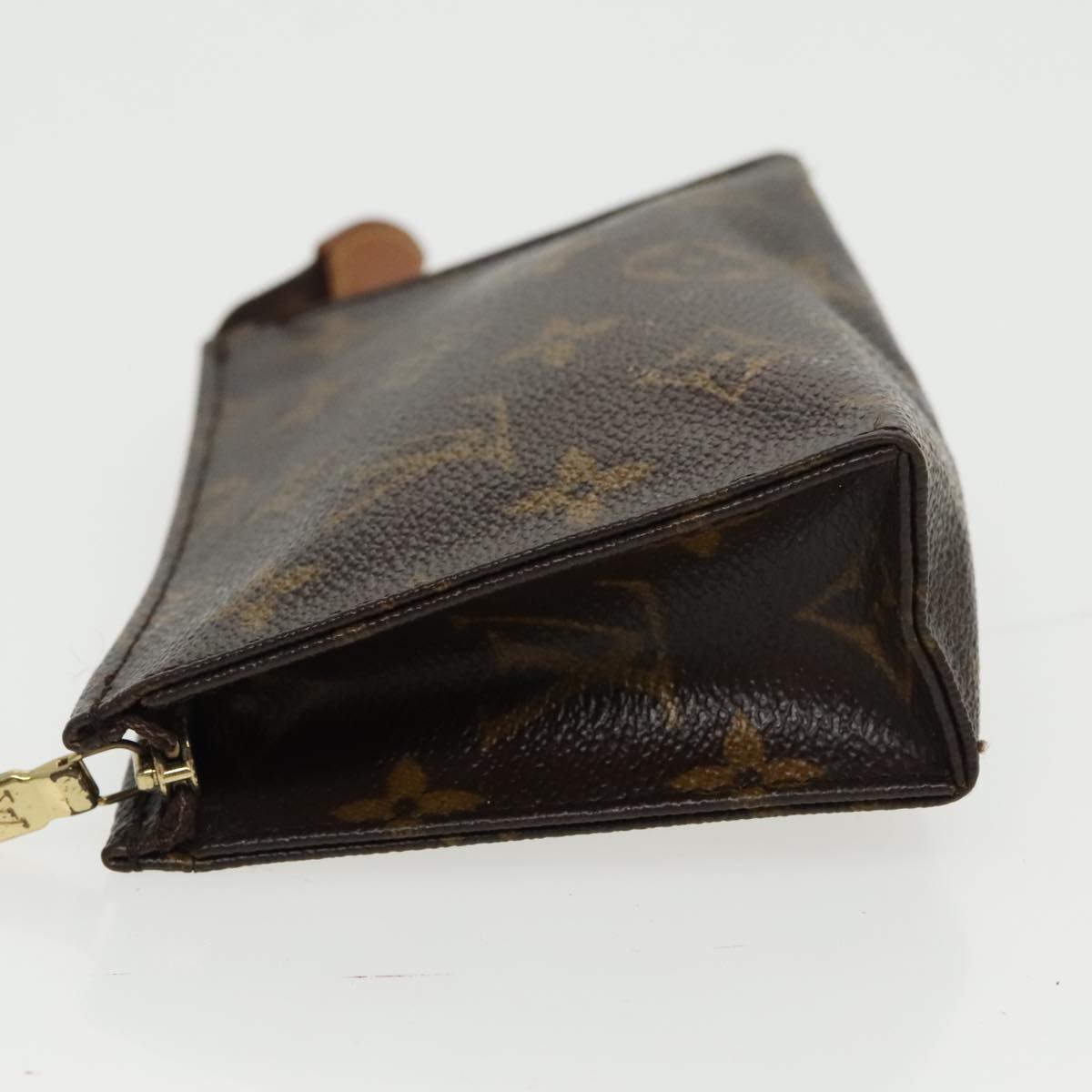 LOUIS VUITTON Monogram Poche Toilette 15 Pouch M47546 LV Auth 97220