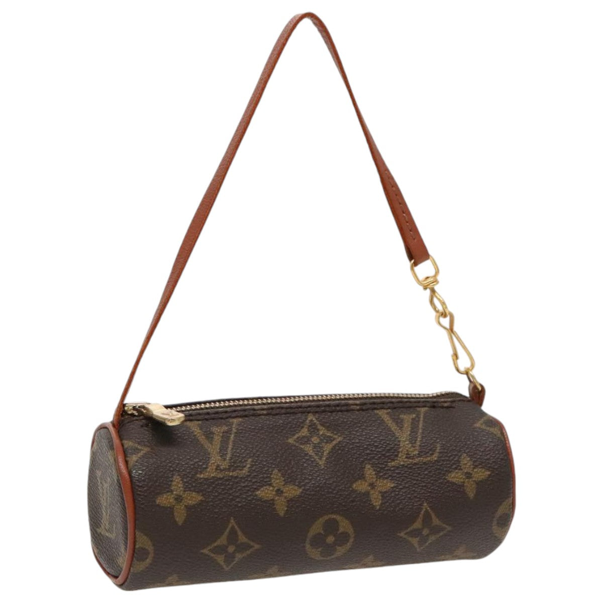 LOUIS VUITTON Monogram Papillon Pouch Pouch LV Auth 97246