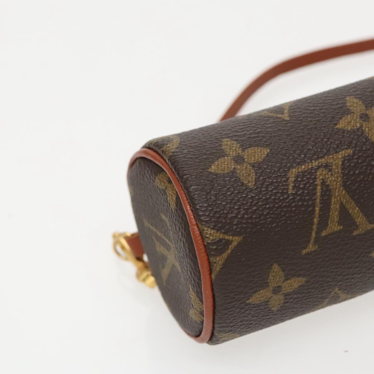 LOUIS VUITTON Monogram Papillon Pouch Pouch LV Auth 97246