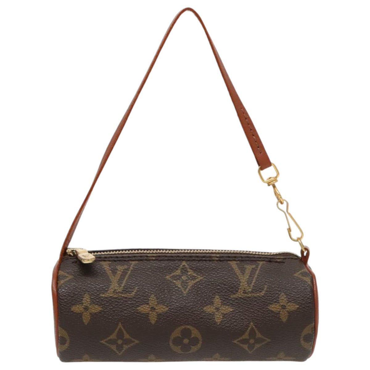 LOUIS VUITTON Monogram Papillon Pouch Pouch LV Auth 97246