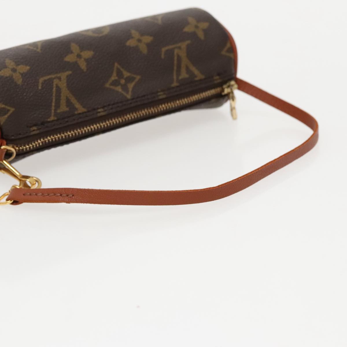 LOUIS VUITTON Monogram Papillon Pouch Pouch LV Auth 97246