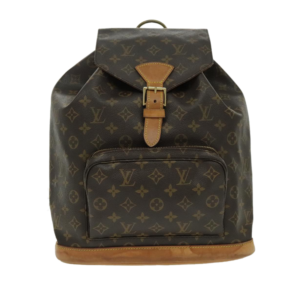 LOUIS VUITTON Monogram Montsouris GM Backpack M51135 LV Auth 97253